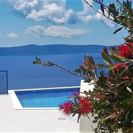 Villa Glory Grande With Swimmingpool And Panoramic Sea View Podgora