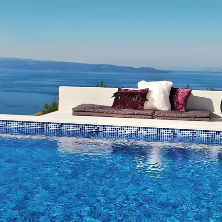 Glory Grande With Swimmingpool And Panoramic Sea View Villa Podgora