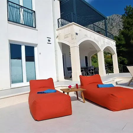 Glory Grande With Swimmingpool And Panoramic Sea View Podgora